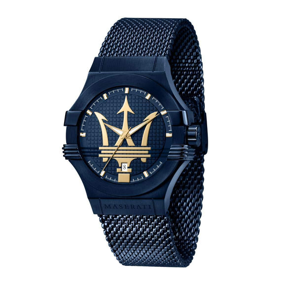 Maserati Potenza Analog Blue Dial Men's Watch  R8853108008 - Watches of New Zealand
