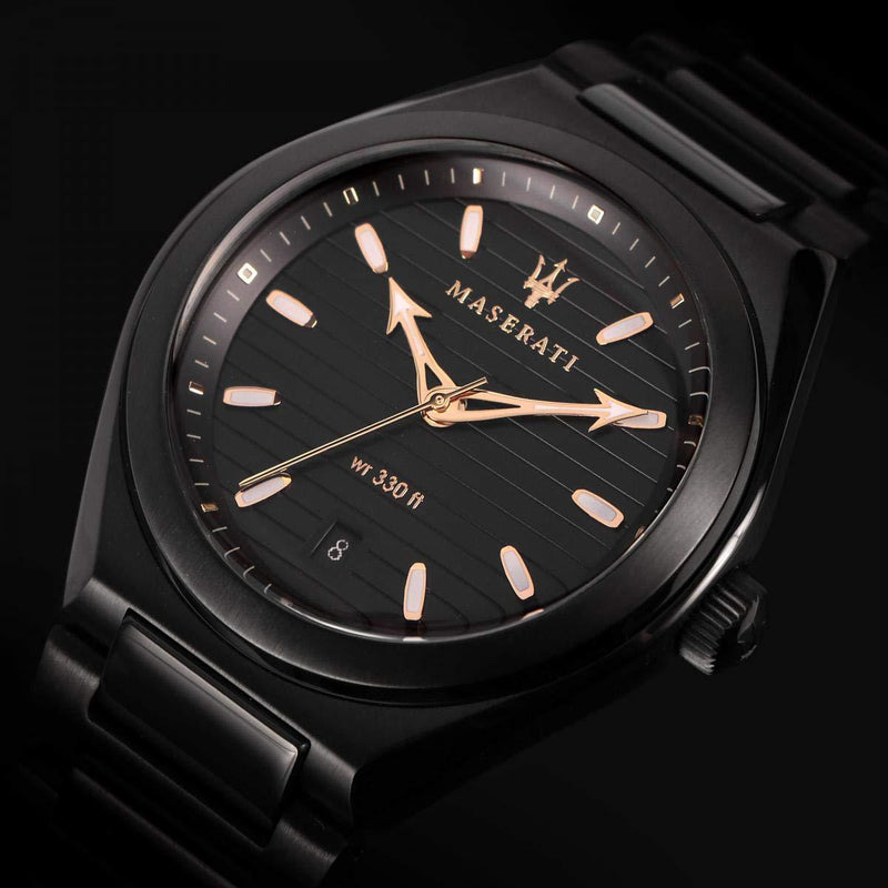 Maserati Analog Black Dial Men's Watch R8853139004 - Watches of New Zealand #5