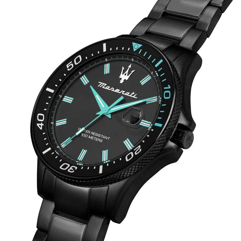 Maserati Sfida Analog Black Dial Men's Watch R8853144001 - Watches of New Zealand #4