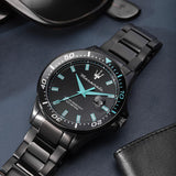 Maserati Sfida Analog Black Dial Men's Watch R8853144001 - Watches of New Zealand #5