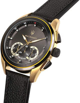 Maserati Black Leather Men's Watch R8871612033 - Watches of New Zealand #5