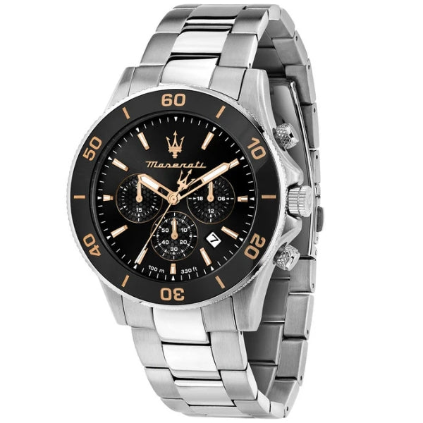 Maserati Competizione Diver Silver Men's Watch - R8873600003