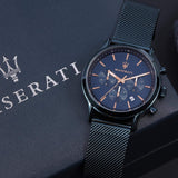 Maserati Epoca Analog Blue Dial Men's Watch R8873618010 - Watches of New Zealand #6