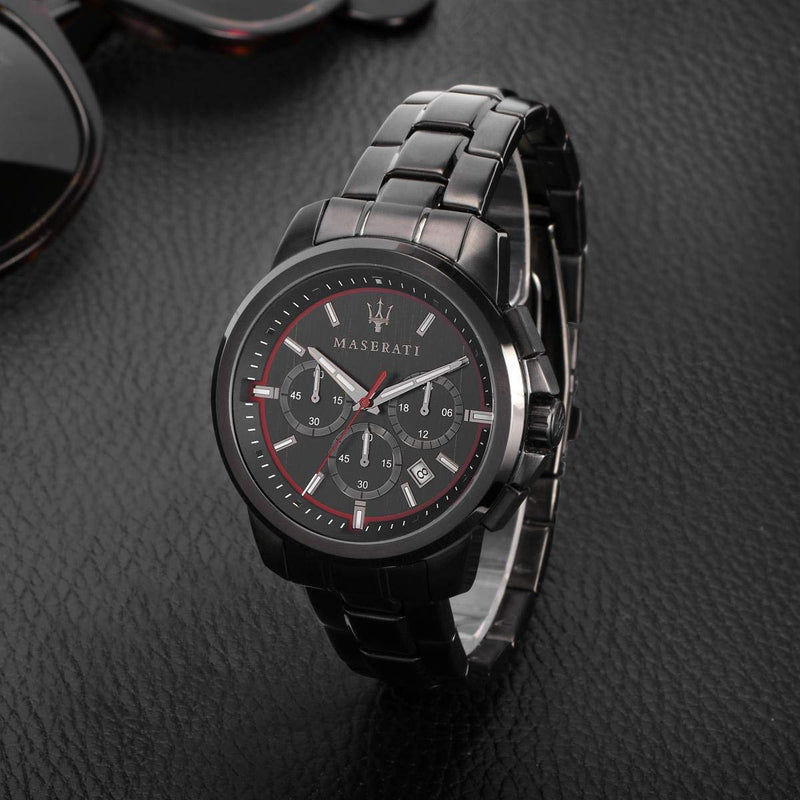 Maserati Analog Black Dial Men's Watch R8873621014 - Watches of New Zealand #5