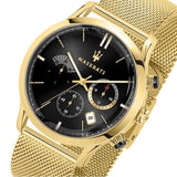 Maserati Ricordo Chronograph Black Dial Men's Watch#R8873633003 - Watches of New Zealand #2