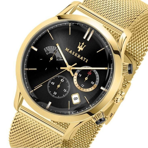 Maserati Ricordo Chronograph Black Dial Men's Watch#R8873633003 - Watches of New Zealand #2