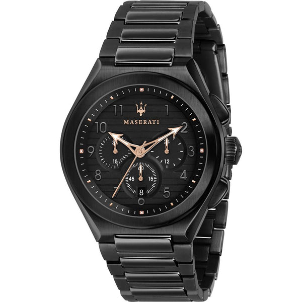 Maserati Triconic Analog Quartz Men's Watch  R8873639003 - Watches of New Zealand