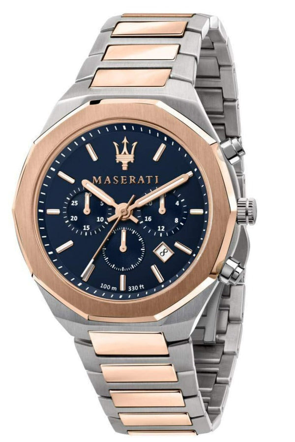 Maserati Stile Analog Blue Dial Men's Watch  R8873642002 - Watches of New Zealand