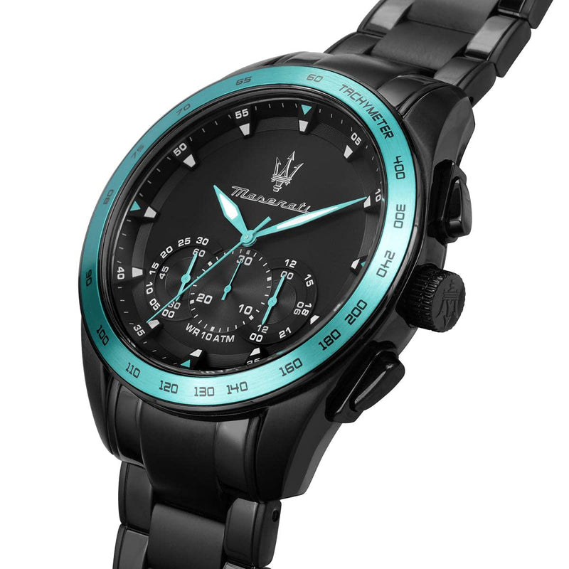 Maserati Traguardo Analog Black Dial Men's Watch R8873644002 - Watches of New Zealand #4