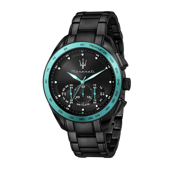Maserati Traguardo Analog Black Dial Men's Watch  R8873644002 - Watches of New Zealand