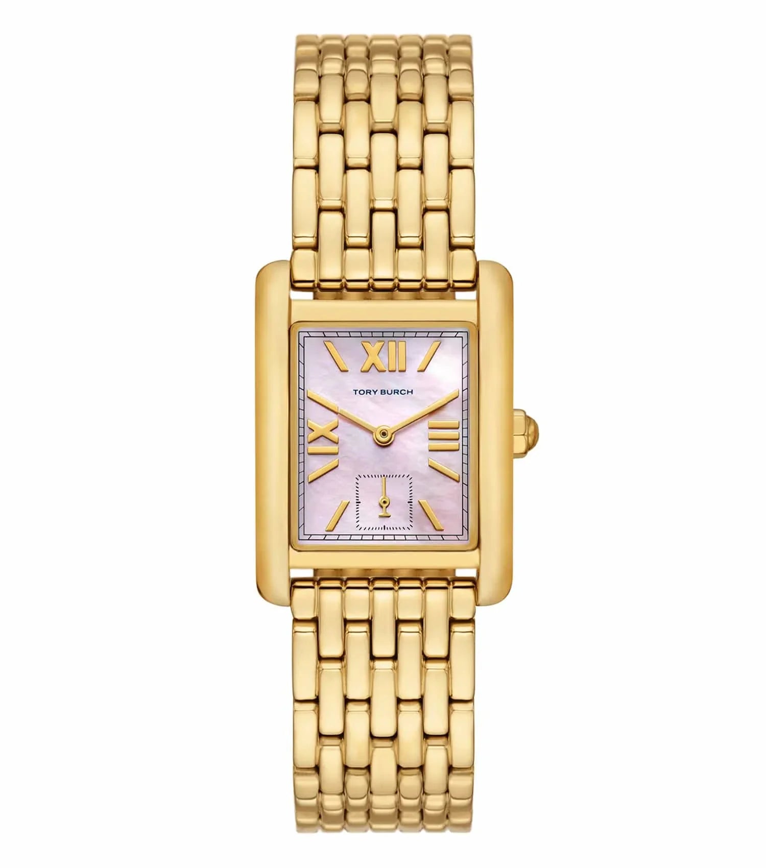 Tory Burch Eleanor Gold-Tone MOP Dial Ladies Watch TBW1077