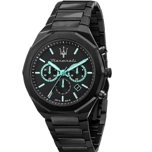 Maserati Stile Analog Black Dial Men's Watch R8873644001