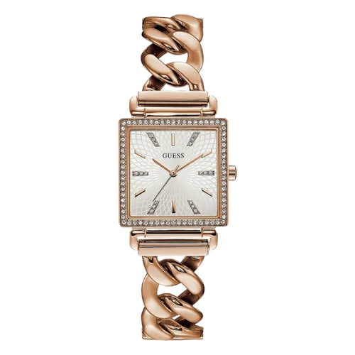 Guess Vanity Rose Gold Square Women's Watch W1030L4
