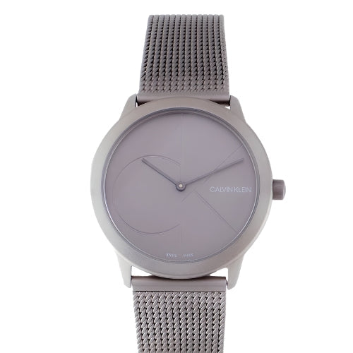 Calvin Klein Minimal Silver Mesh Men's Watch K3M527P4