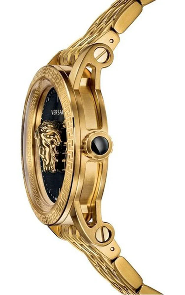 Versace Palazzo Empire Black Dial Men's Watch - VERD00818