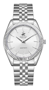 Beverly Hills Polo Club Silver Men's Watch - BP3830X.330 BP3830X.330 - Image 1