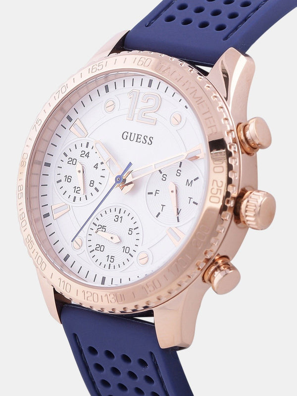 Guess White Analogue Women's Watch  W1025L4 - Watches of New Zealand