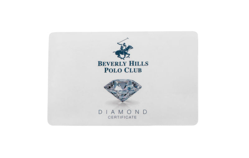 BEVERLY HILLS POLO CLUB Women’s Stainless Blue Dial Diamond Watch – BP3568X.390