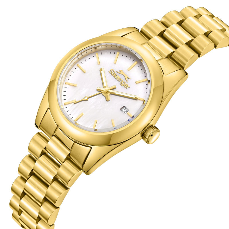 SLAZENGER Gold Stainless Steel Ladies Watch - SL.09.2473.3.02 SL.09.2473.3.02 - Image 2