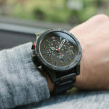 Nixon 48-20 Chrono Black Dial Black Ion-plated Men's Watch Men's Watch A486-1320 - Watches of New Zealand #5