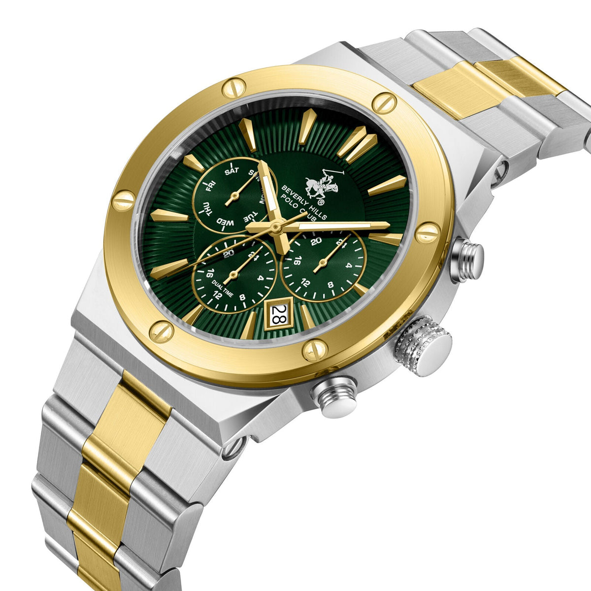 Beverly Hills Polo Club Two Tone Men's Watch BP3871X.270 BP3871X.270 - Image 3