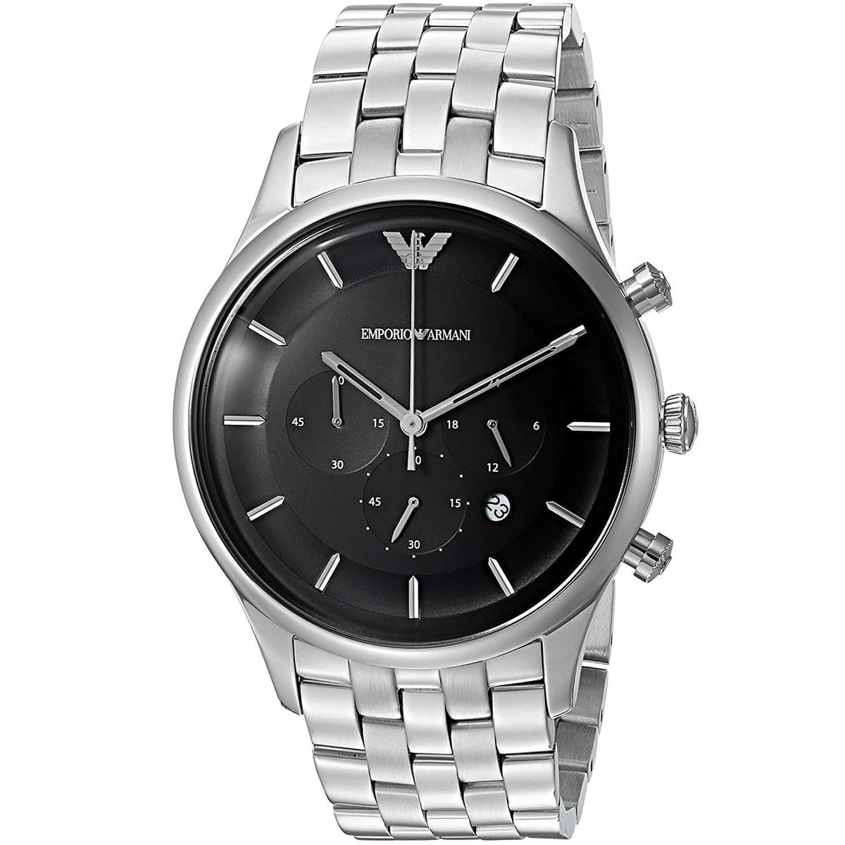 Emporio Armani Chronograph Black Dial Men's Watch AR11017