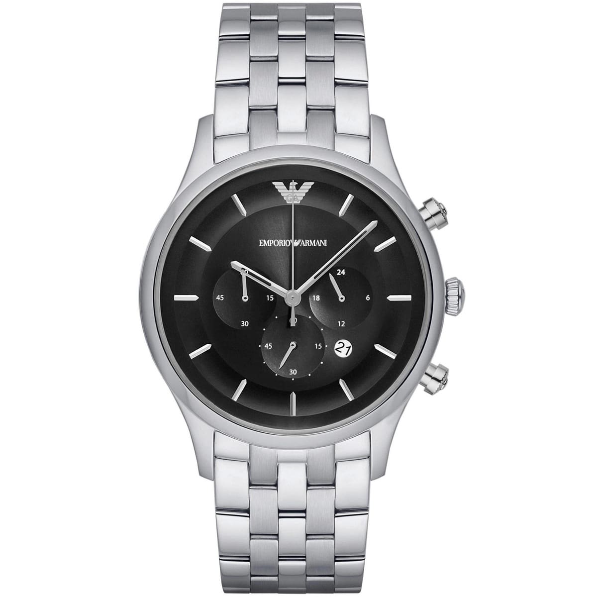 Emporio Armani Chronograph Black Dial Men's Watch AR11017