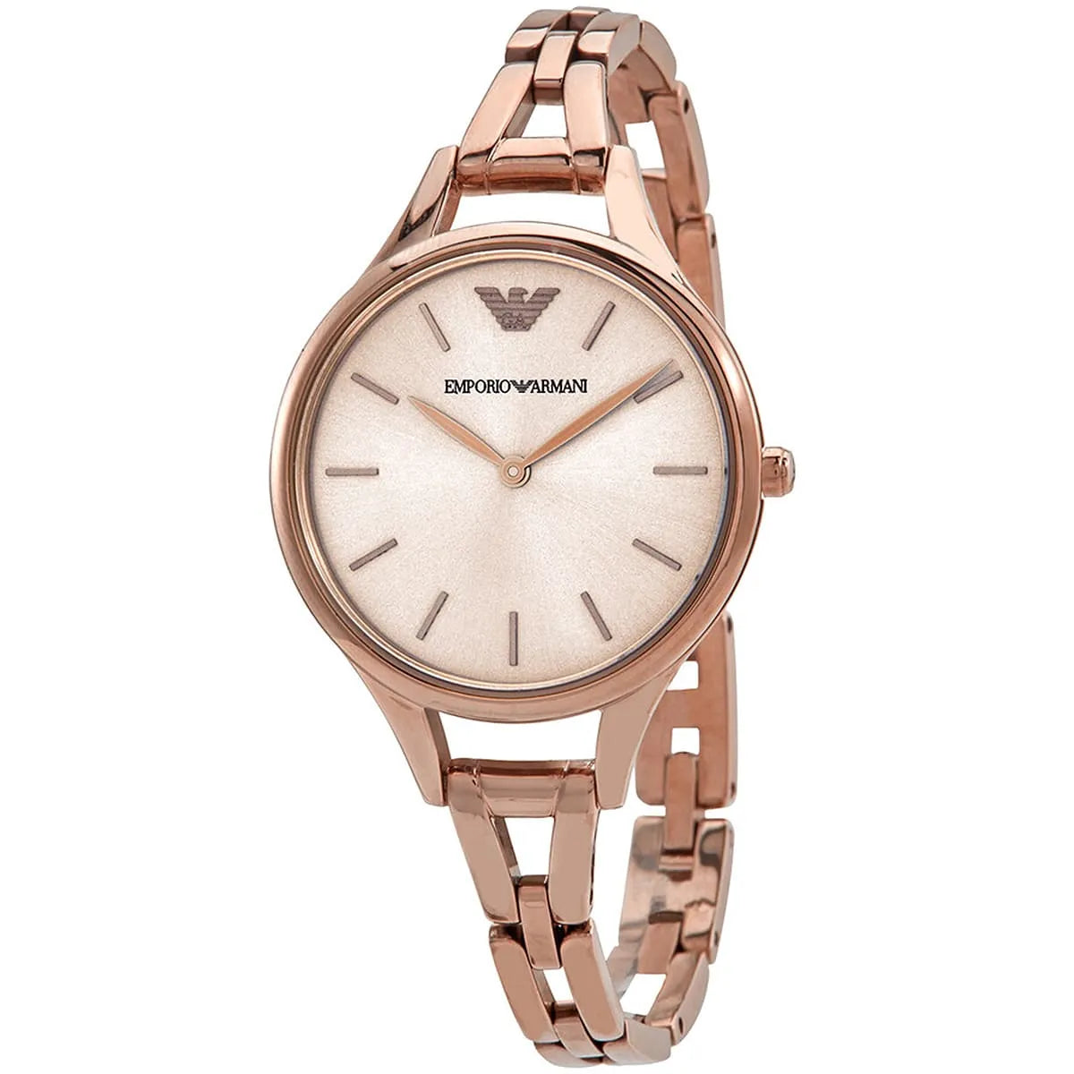 Emporio Armani Dress Analog Display Quartz Pink Women's Watch - AR11055