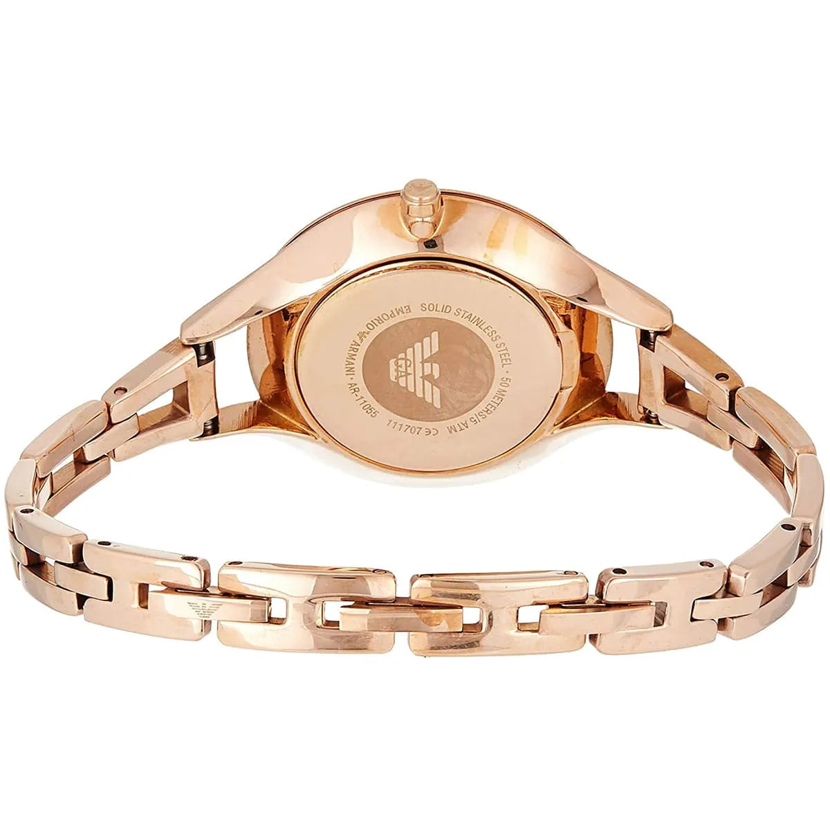 Emporio Armani Dress Analog Display Quartz Pink Women's Watch - AR11055