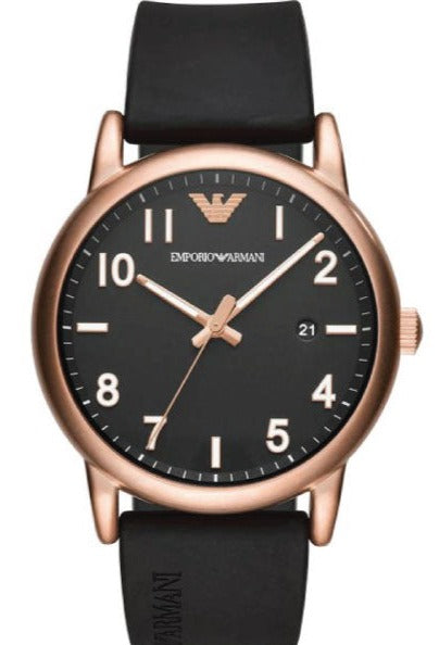 Emporio Armani Quartz Black Dial Men's Watch - AR11097