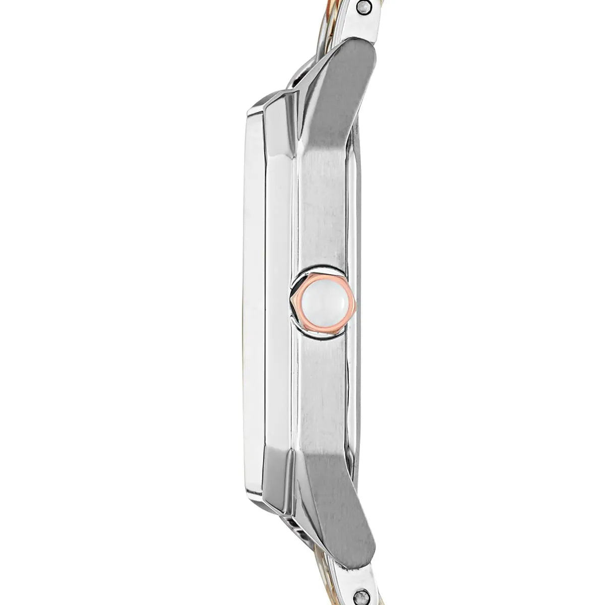 Emporio Armani Giola Quartz Crystal White Mother of Pearl Dial Ladies Watch AR11146