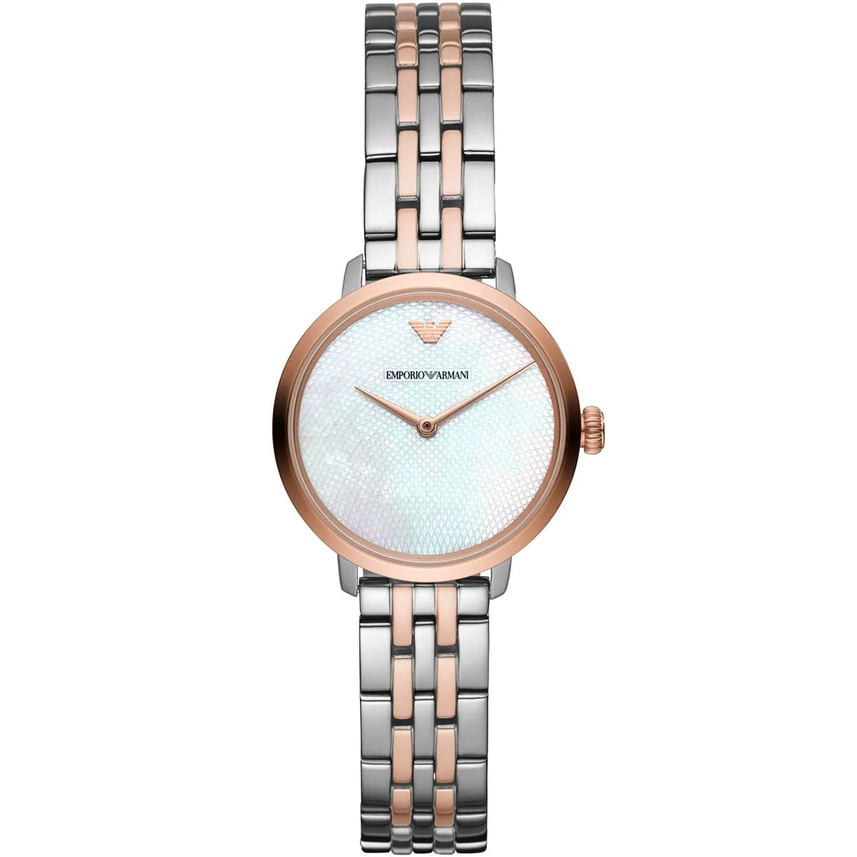 Emporio Armani Two-Hand Two-Tone Stainless Steel Women's Watch - AR11157