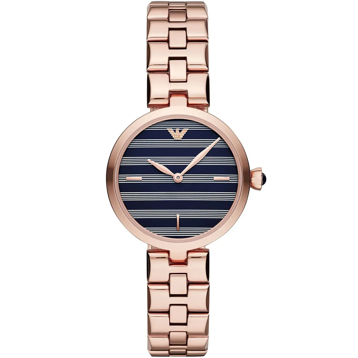 Emporio Armani Quartz Blue and Grey Dial Women's Watch - AR11220