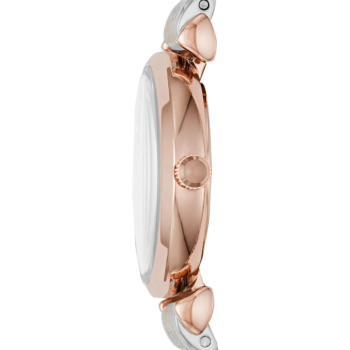 Emporio Armani Quartz Two-Hand Two-Tone Ladies Watch AR11223