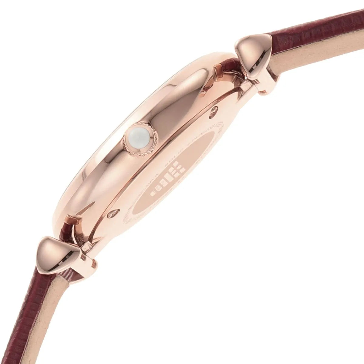Emporio Armani Gianni T-Bar Quartz Leather Ladies Watch AR11322