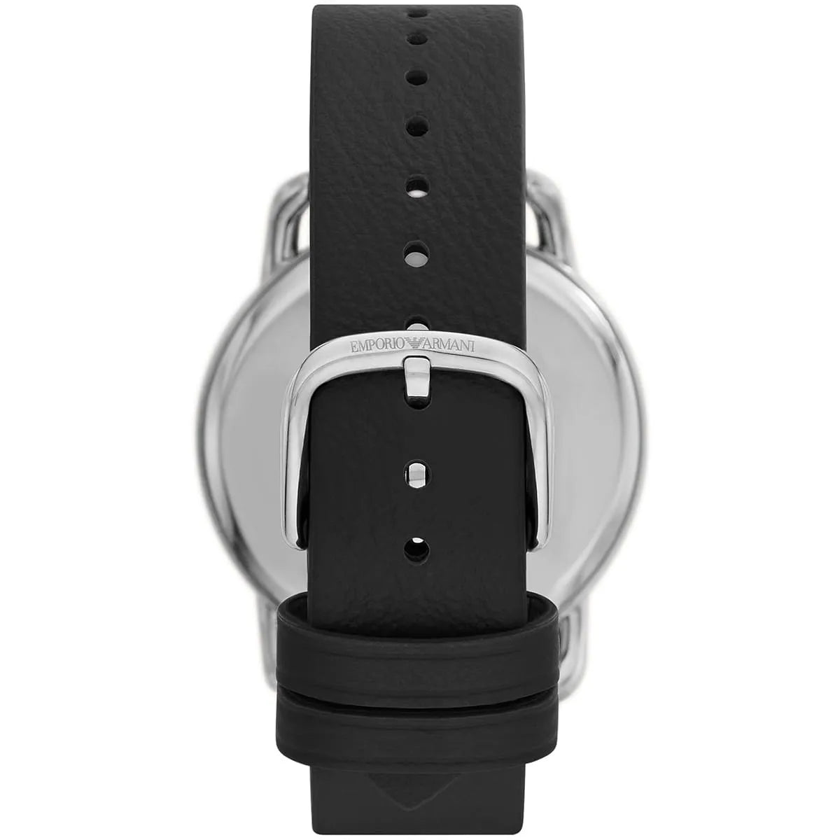 Emporio Armani Classic Black Dial Leather Quartz Men's Watch AR11336