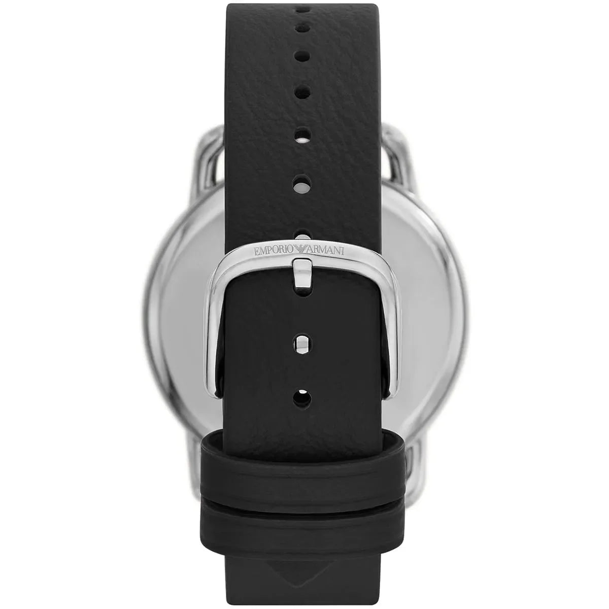 Emporio Armani Classic Black Dial Leather Quartz Men's Watch AR11336