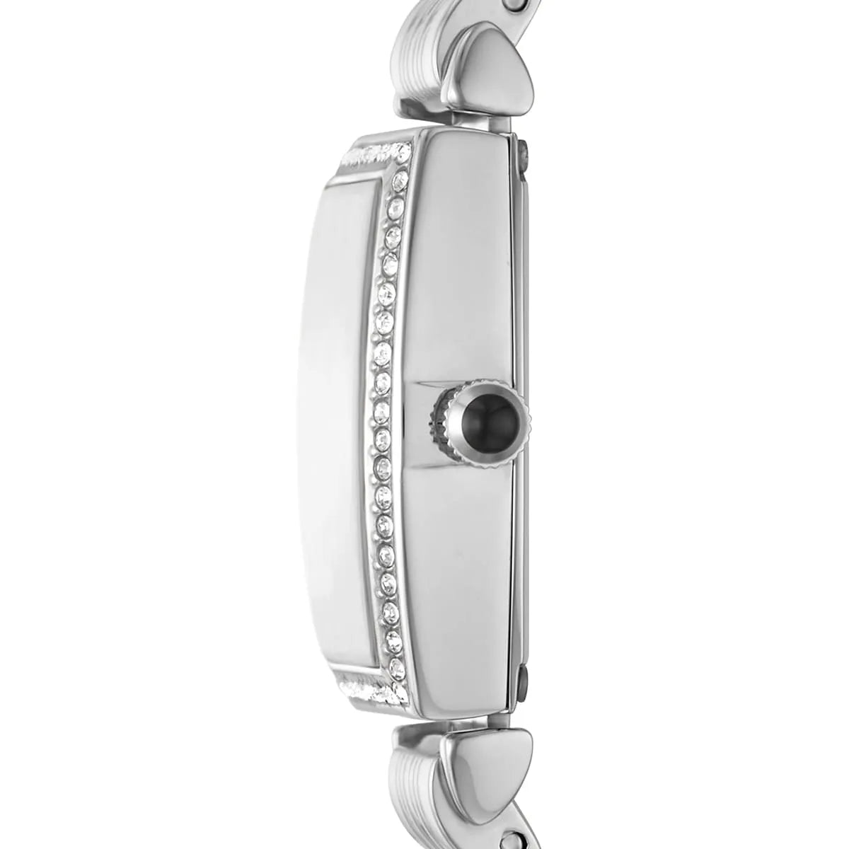 Emporio Armani Gianni T-Bar Quartz Crystal White Dial Ladies Watch AR11405