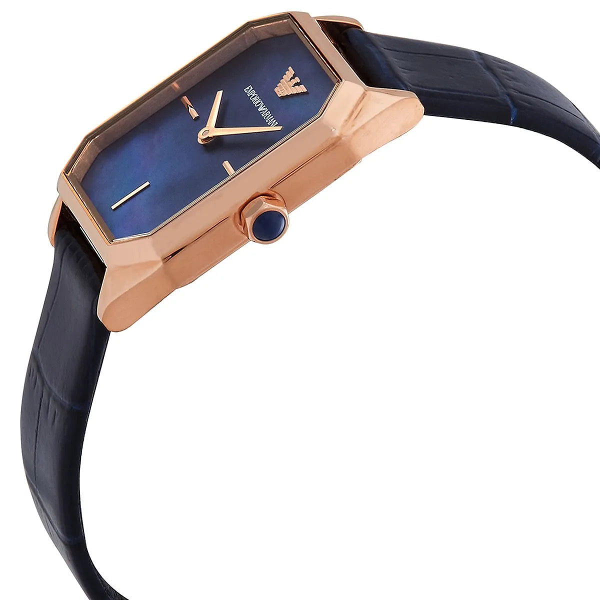 Emporio Armani Quartz Blue Mother of Pearl Dial Ladies Watch AR11426