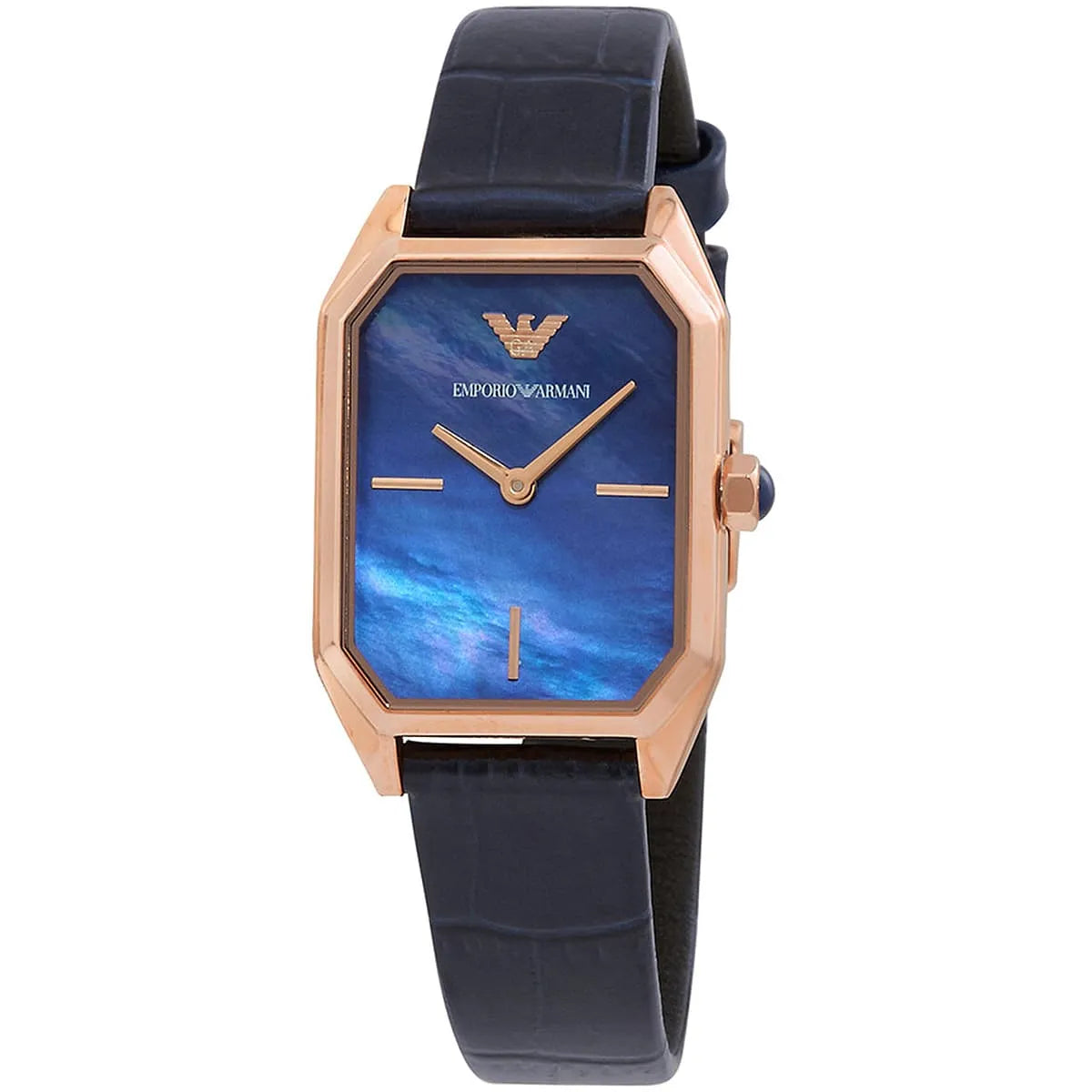 Emporio Armani Quartz Blue Mother of Pearl Dial Ladies Watch AR11426