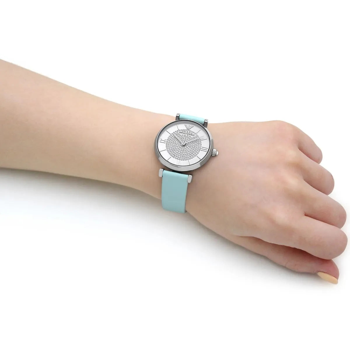 Emporio Armani Gianni T-Bar Analog Silver Dial Women's Watch-Ar11443 AR11443 - Image 9