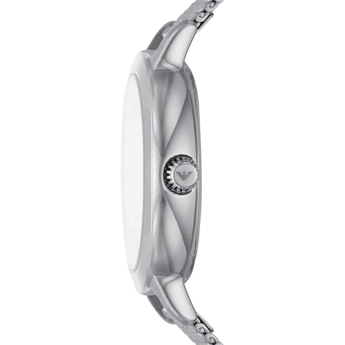 Emporio Armani (32mm) Silver Dial Stainless Steel Mesh Bracelet Women's Watch - AR11584
