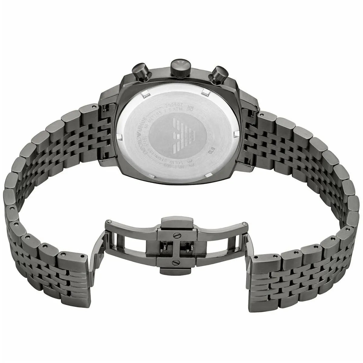 Emporio Armani Ruggero Gents Two-Hand Date Stainless Steel Men's Watch - AR11689
