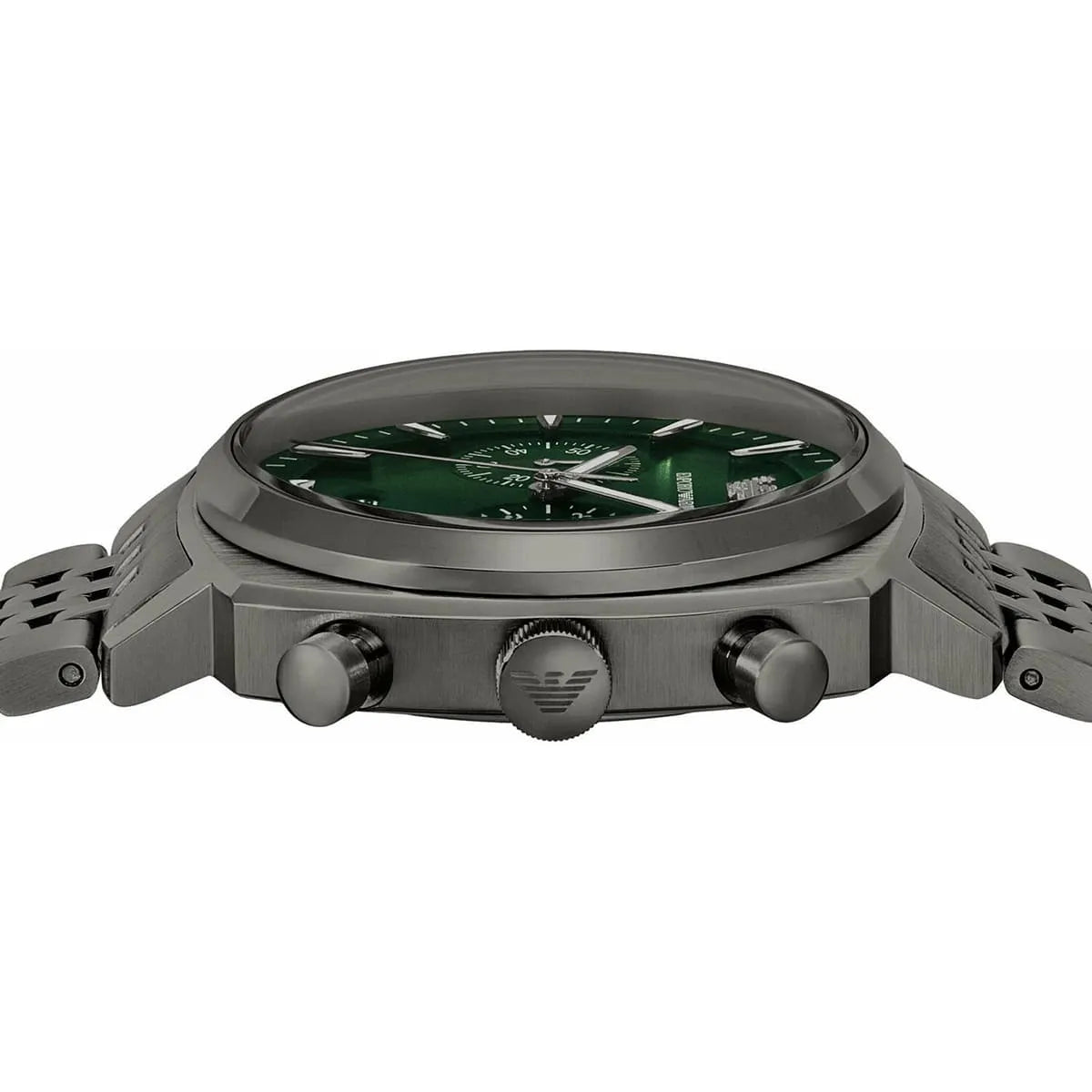 Emporio Armani Ruggero Gents Two-Hand Date Stainless Steel Men's Watch - AR11689