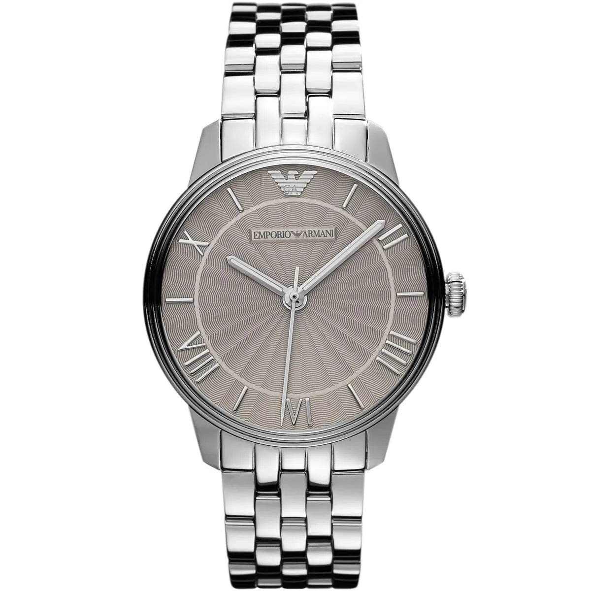 Emporio Armani Classic Grey Dial Stainless Steel Watch AR1620