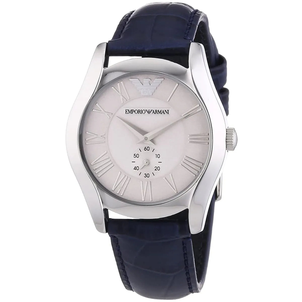 Emporio Armani Navy Leather Strap women's watch AR1668