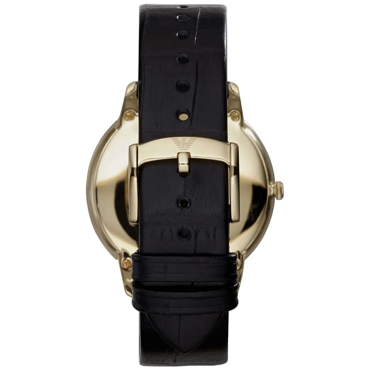 Emporio Armani Black Gold-Plated Stainless Steel AR1742 Men's Wristwatch 42MM AR1742 - Image 3