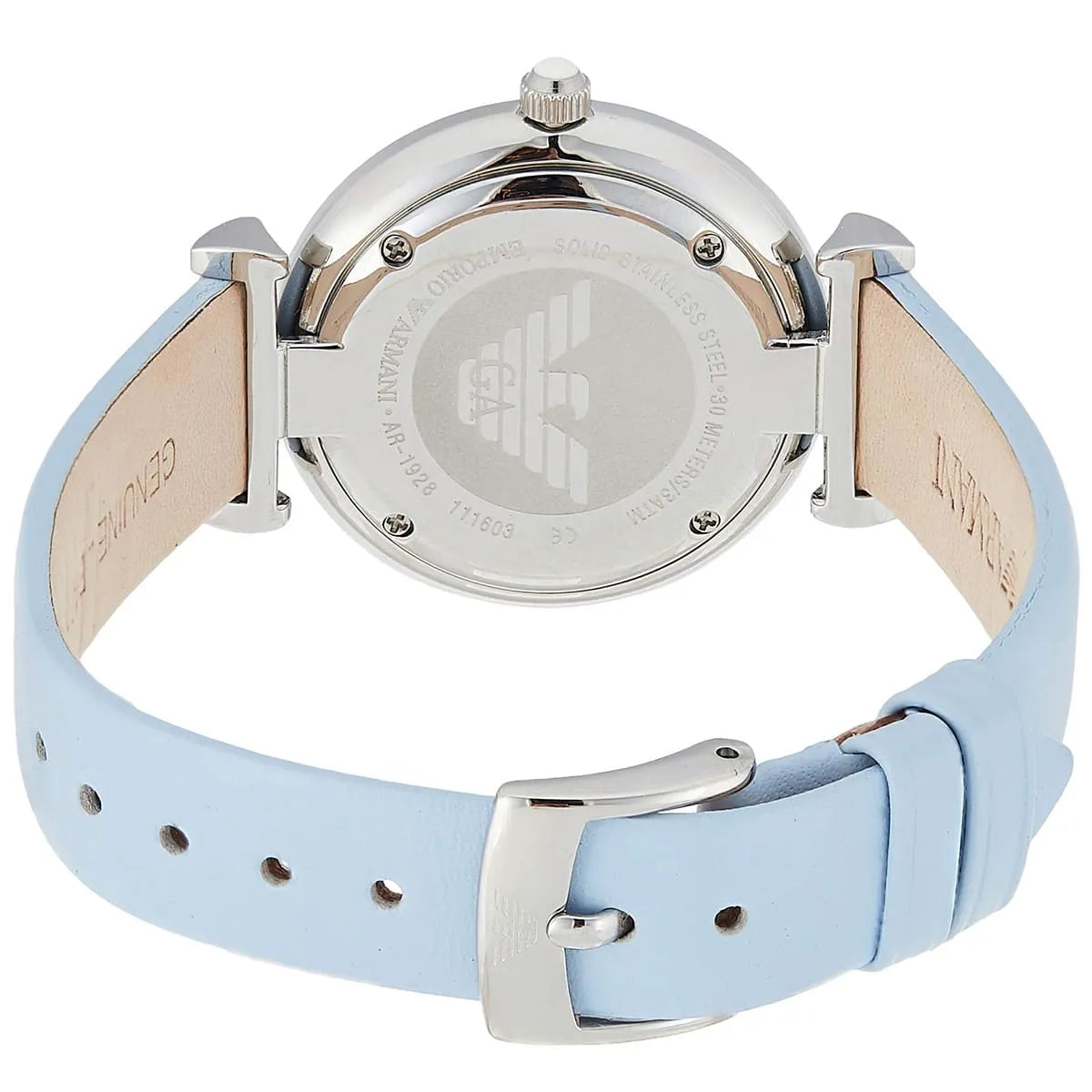 Emporio Armani Gianni T-Bar White Dial women's watch AR1928