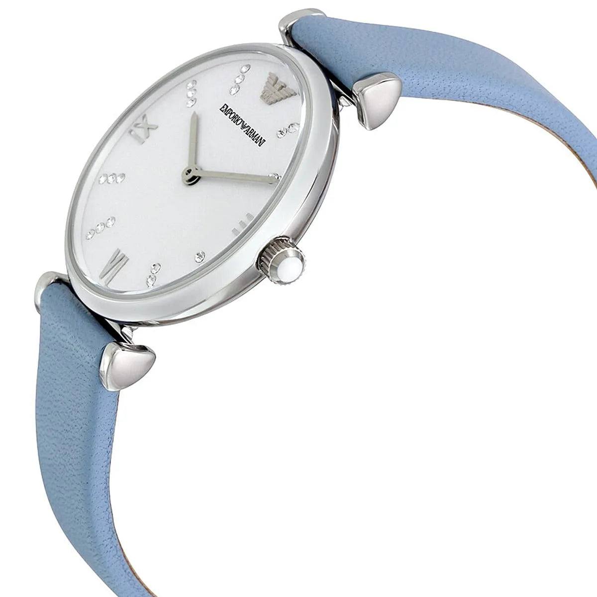 Emporio Armani Gianni T-Bar White Dial women's watch AR1928