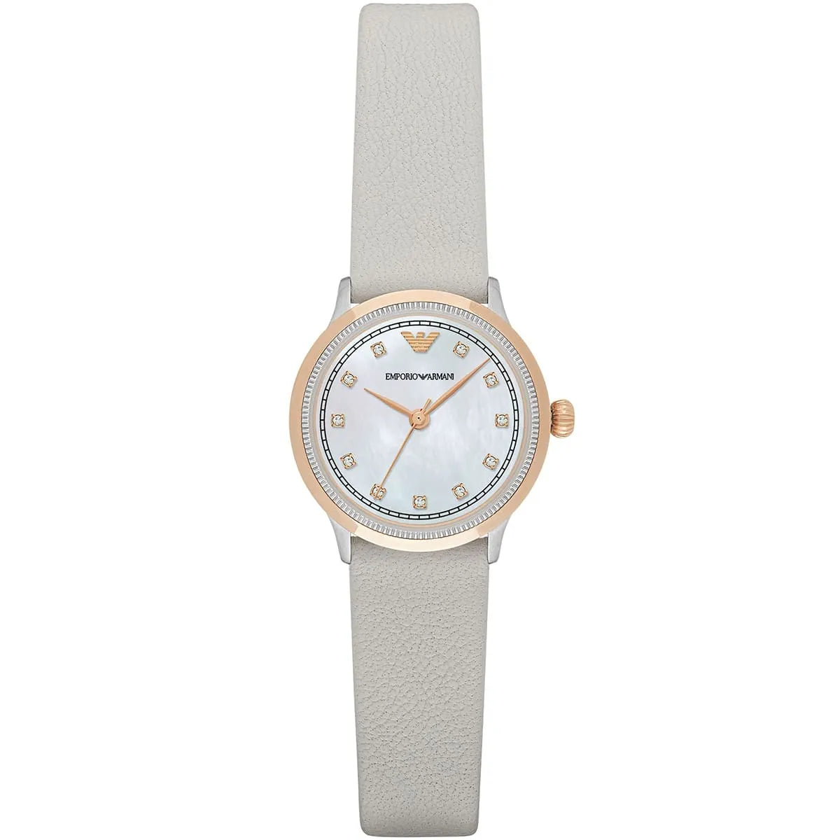 Emporio Armani MOP Dial Cream Women's Watch AR1964